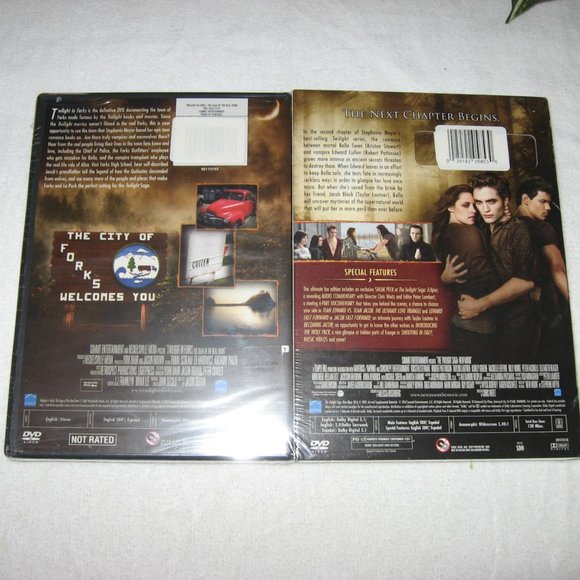 Twilight Saga New Moon & Twilight In Forks 2 DVD Set New Sealed - Picture 4 of 5